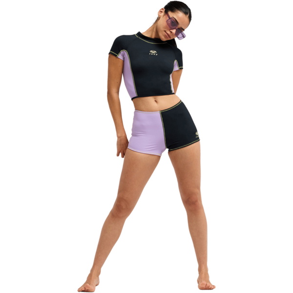 2026 Roxy Womens The Retro Essentials Crop Top ERJWR03957 - Viola